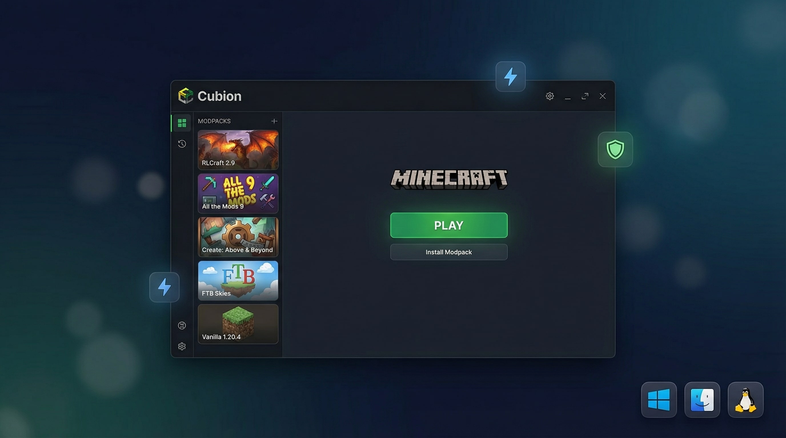 Minecraft Launcher for Modpacks & Mods (Windows, macOS & Linux)